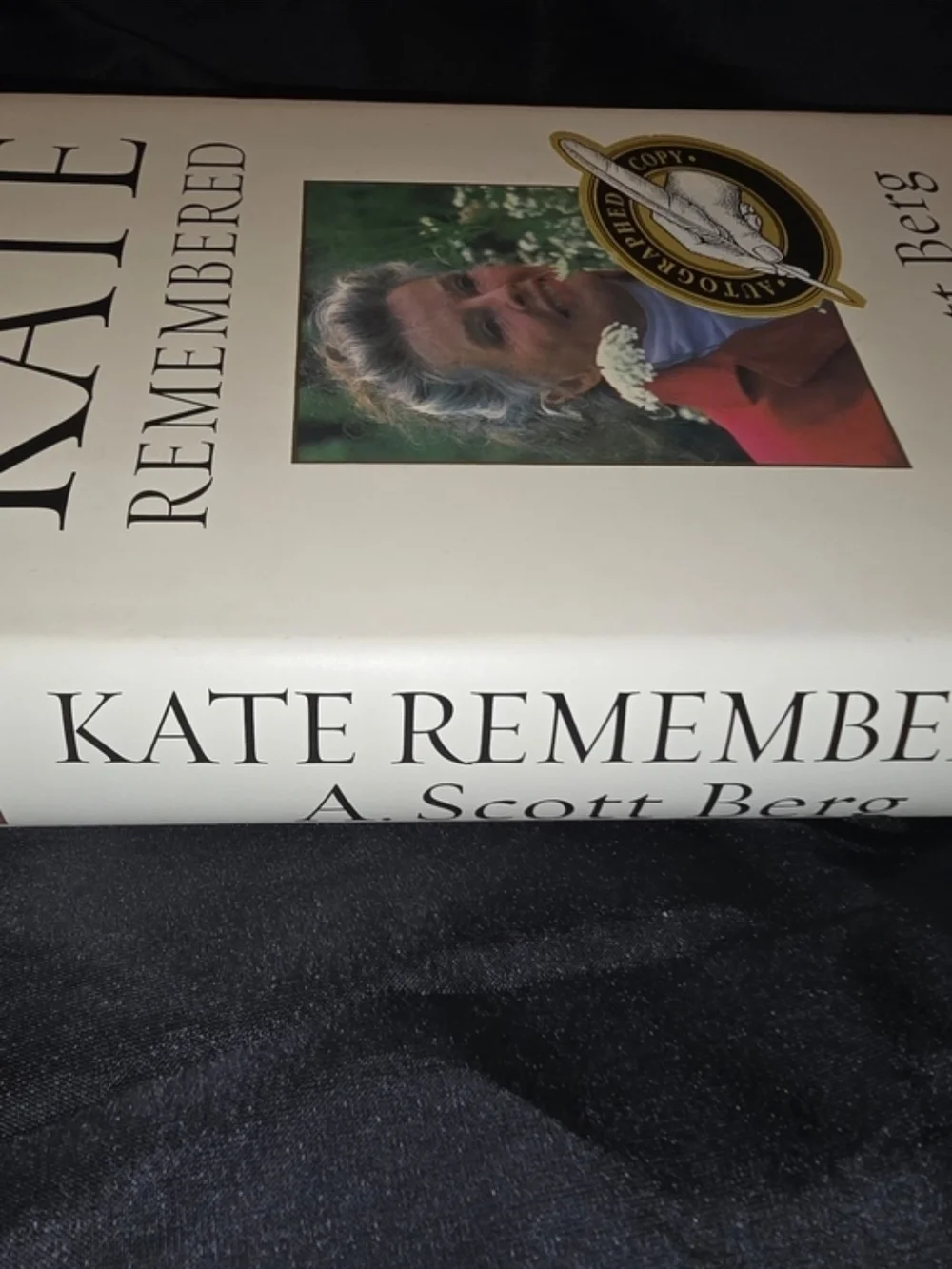 Kate Remembered By A. Scott Berg Signed Hardcover